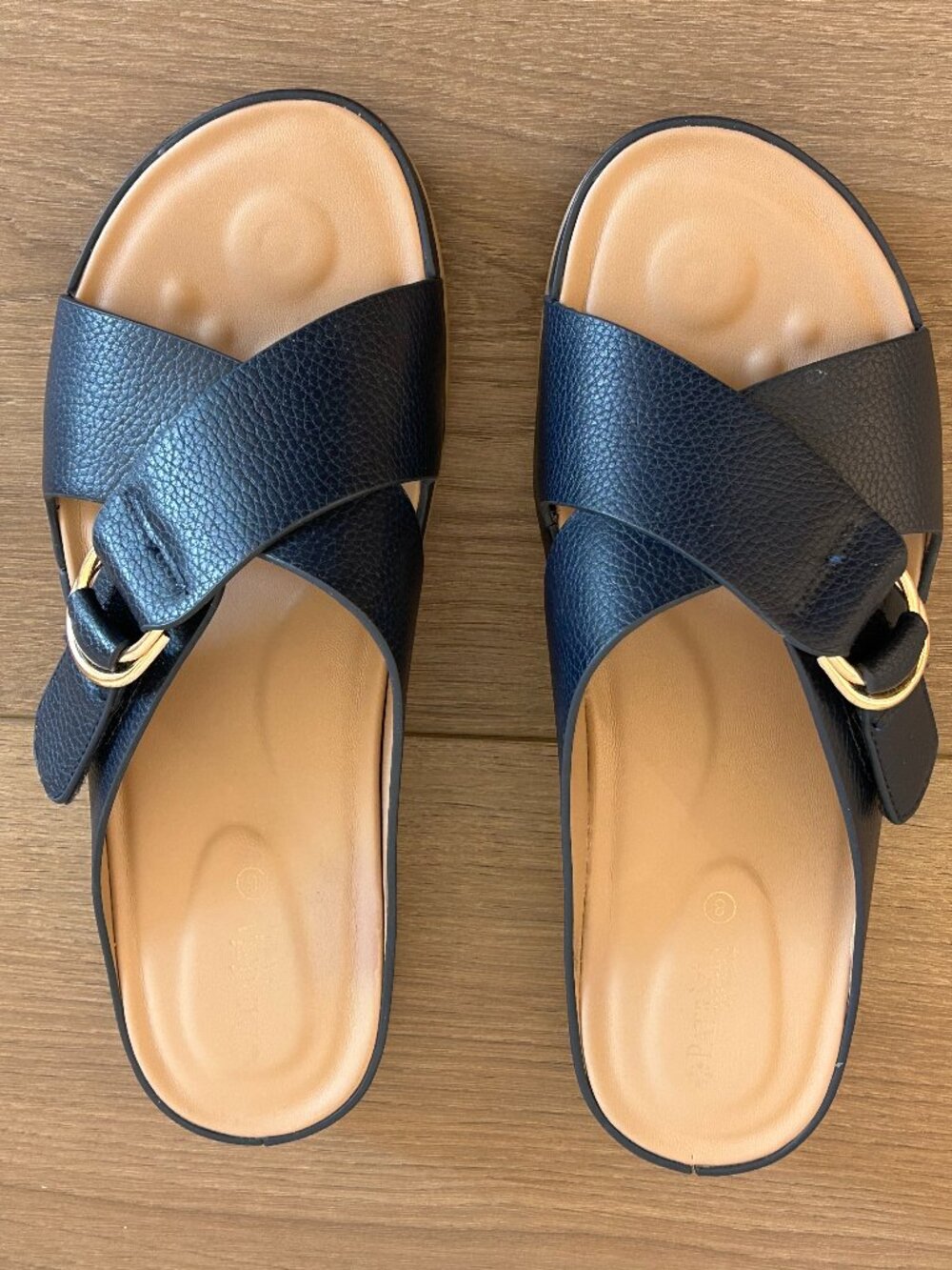 Patrizia Rutha Slide Sandal - Navy